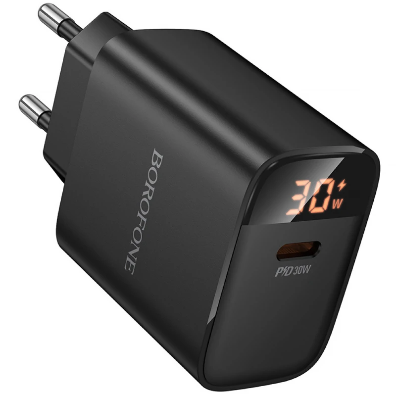 МЗП Borofone BA97A PD30W (1USB-C) – Black. Фото 1 з 5