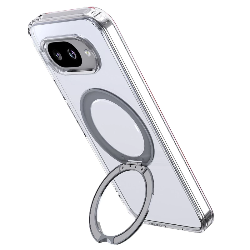 Чехол TPU+PC Aura Fold для Google Pixel 9a – Transparent. Фото 4 Чехол TPU+PC Aura Fold для Google Pixel 9a – Transparent. Фото 4 из 5