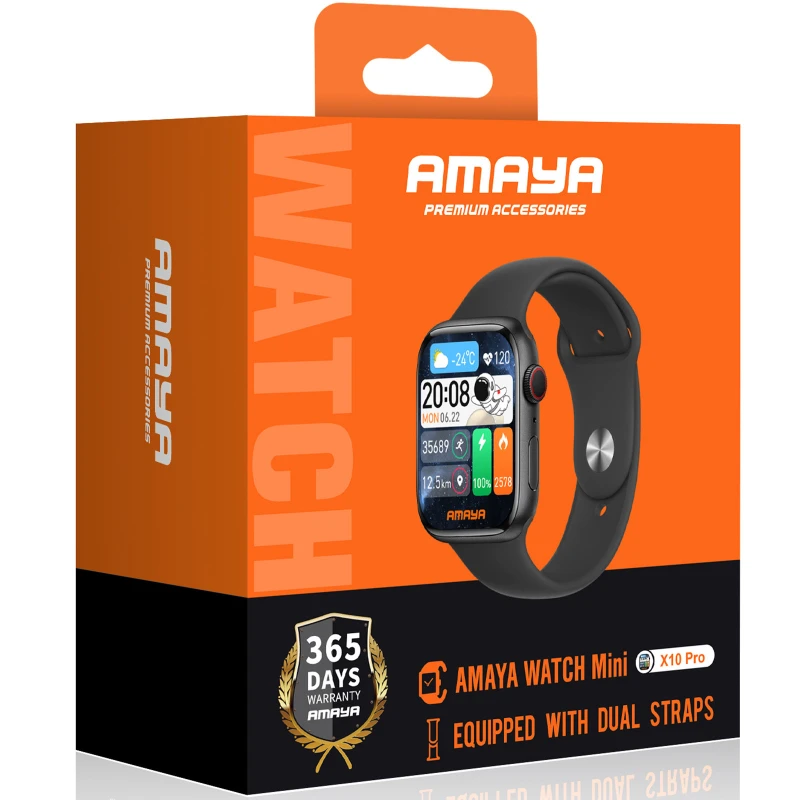 Смарт-годинник Amaya X10 Pro Smart sports watch (call version) – Black. Фото 2 з 2
