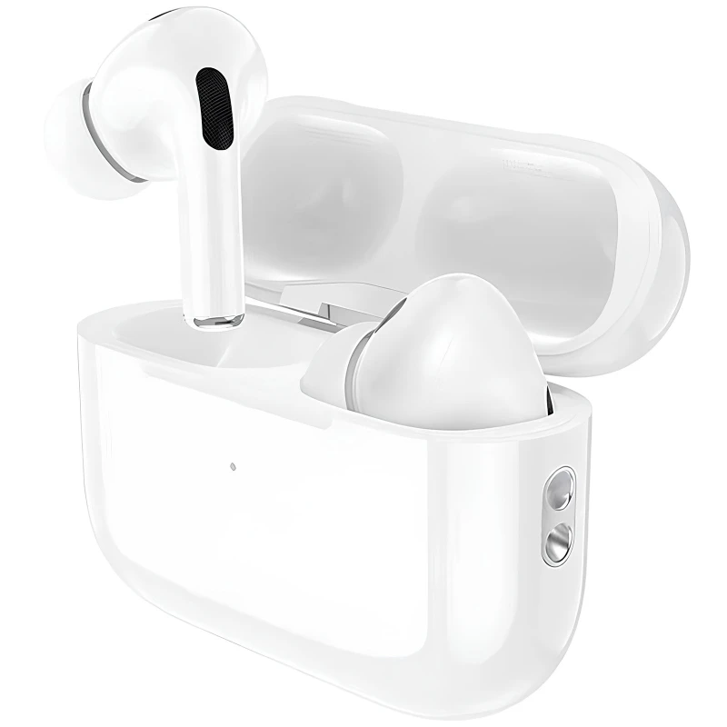 Бездротові TWS навушники Hoco EW94 ANC – White. Фото 4 з 5