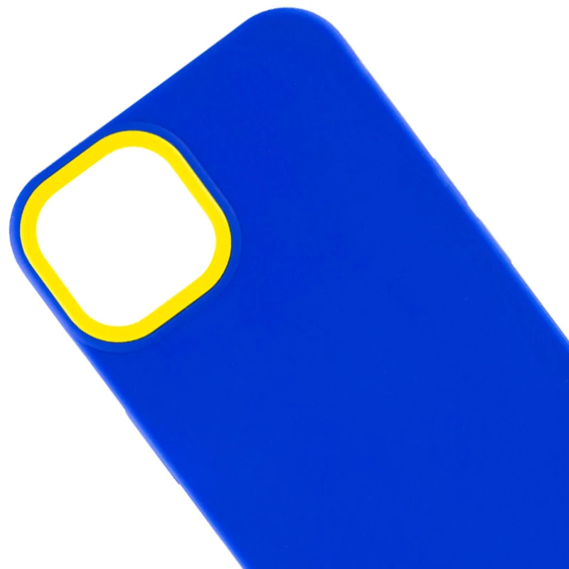 Двоколірний чохол Bichromatic на Apple iPhone 11 Pro (5.8") – Navy Blue / Yellow. Фото 2 з 5