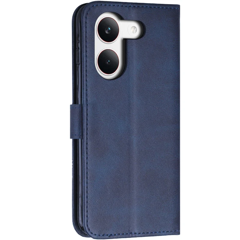 Кожаный чехол-книжка Jet Cover для Xiaomi Redmi Note 15 Pro 4G – Blue. Фото 3 из 4