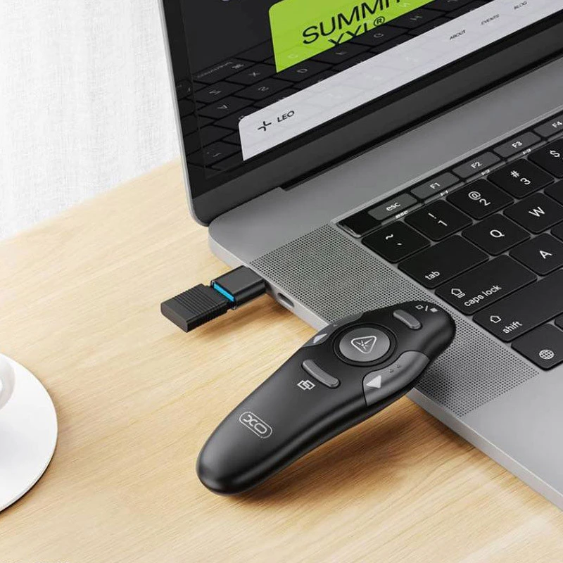 Лазерна указка XO CF26 2в1 PPT + аеромиш – Black. Фото 5 з 6