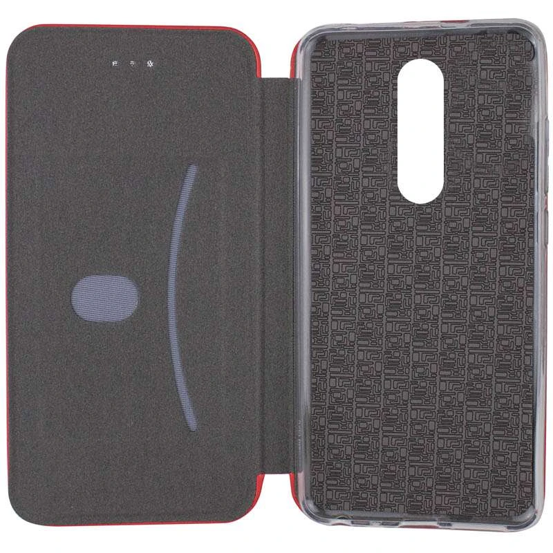 Чохол-книжка класичний на Xiaomi Redmi 8 – Червоний. Фото 3 з 5