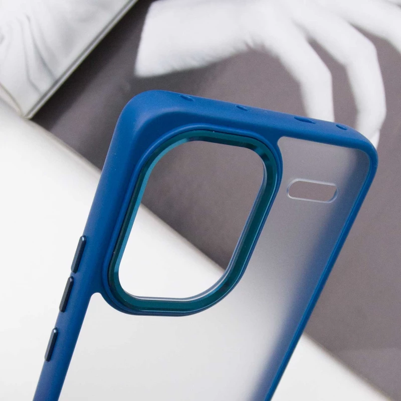 Захистний чохол TPU+PC матовий на Xiaomi Redmi Note 13 Pro+ – Indigo. Фото 6 з 9