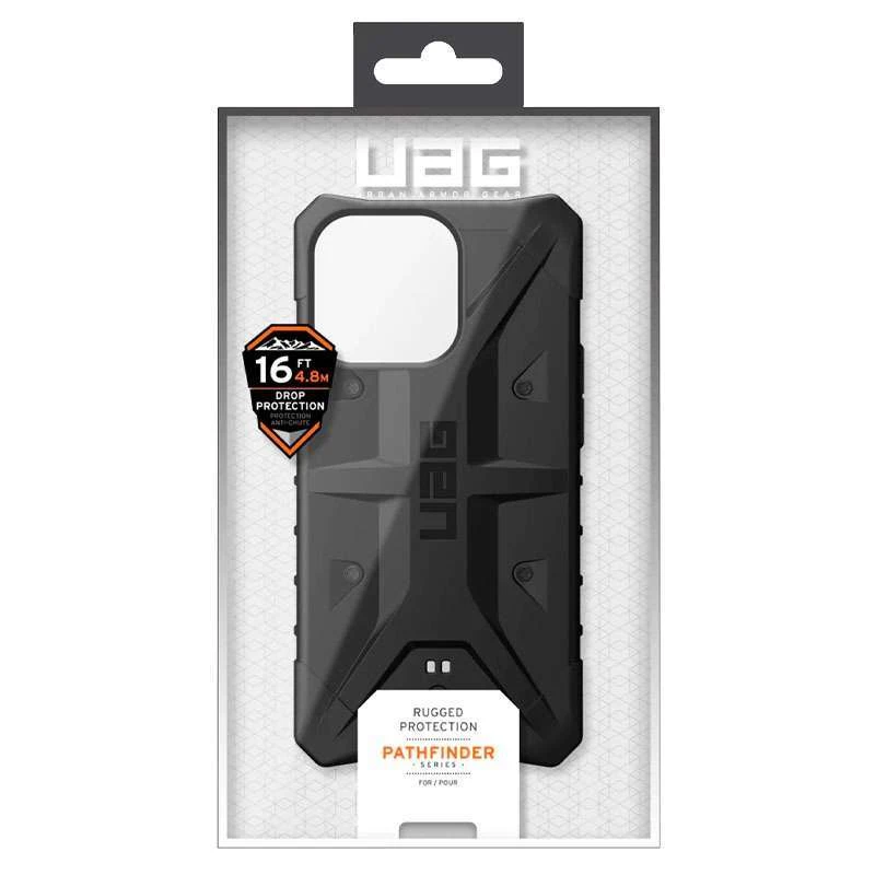 Ударостійкий чохол UAG Pathfinder на Apple iPhone 13 Pro Max (6.7") – Чорний. Фото 4 з 4