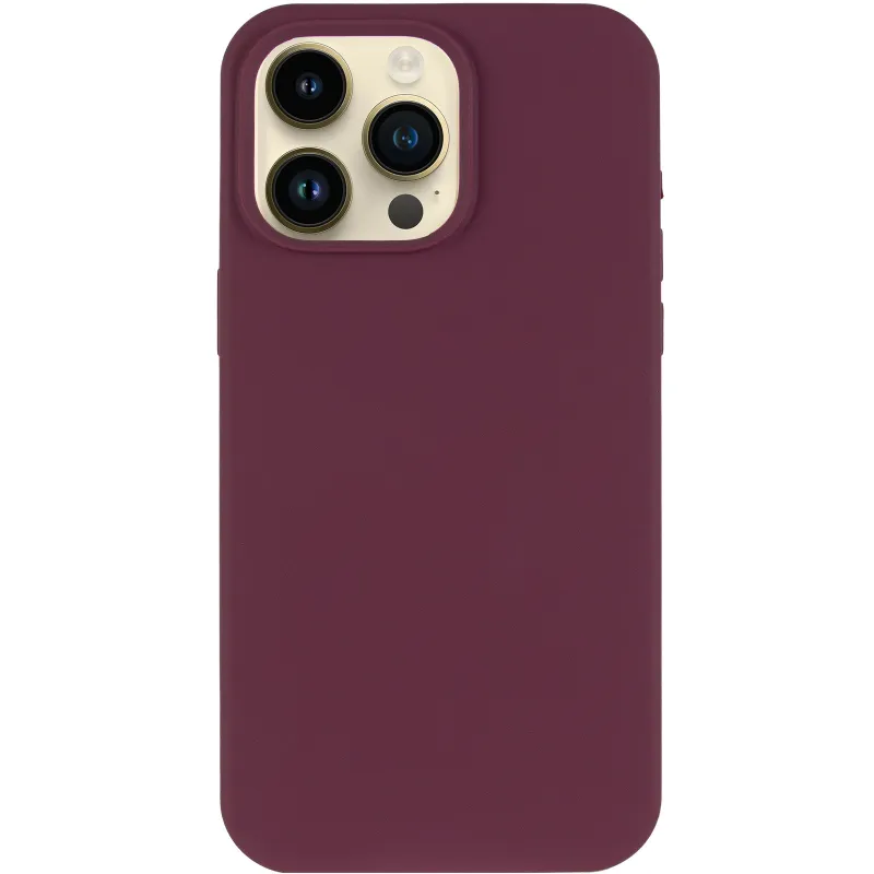 Чехол Silk Full Protective (AA) NO LOGO для Apple iPhone 13 Pro (6.1") – Бордовый / Plum. Фото 6 из 10