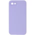 Чехол Silicone Case Square L с защитой камеры для Apple iPhone 6/6s (4.7") – Сиреневый / Dasheen. Фото 1 из 3