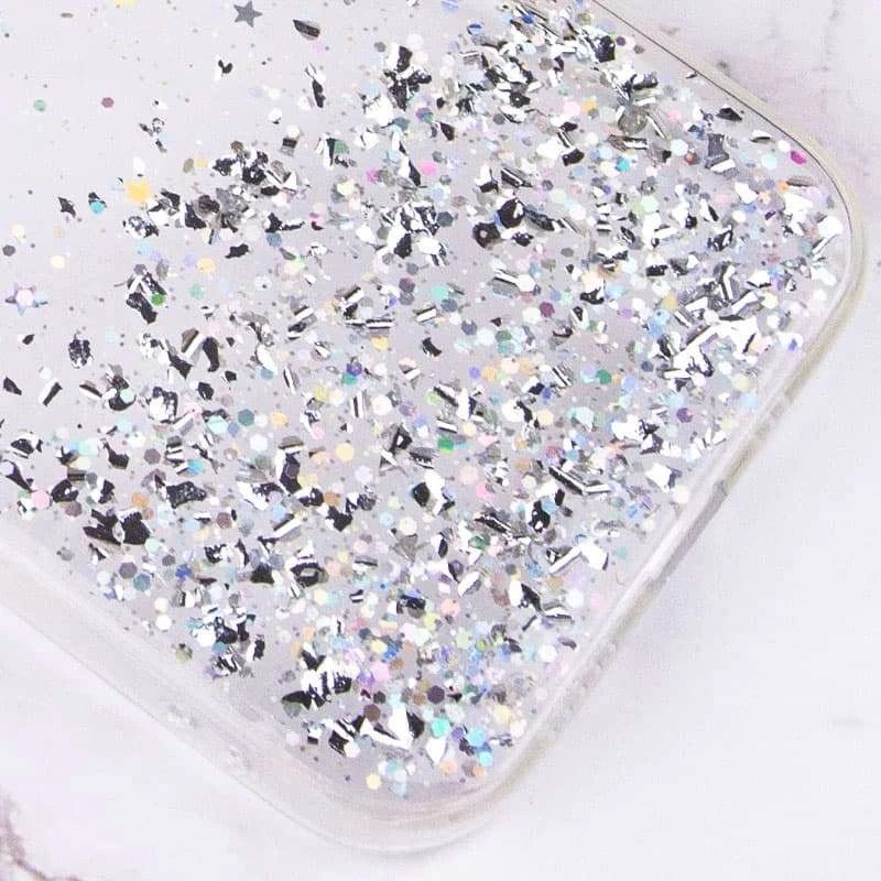 Чохол з блискітками та захистом камери на Apple iPhone 11 (6.1") – Прозорий. Фото 2 з 2