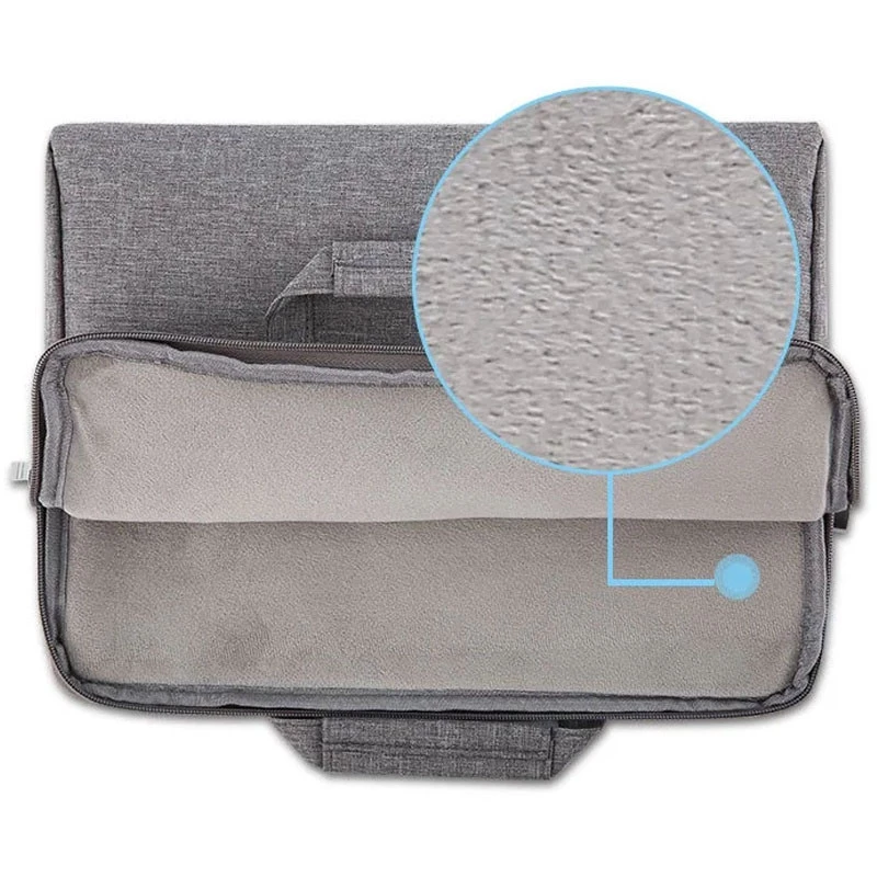 Сумка для ноутбуку Denim with Straps 13/14.2'' – Grey. Фото 2 з 5