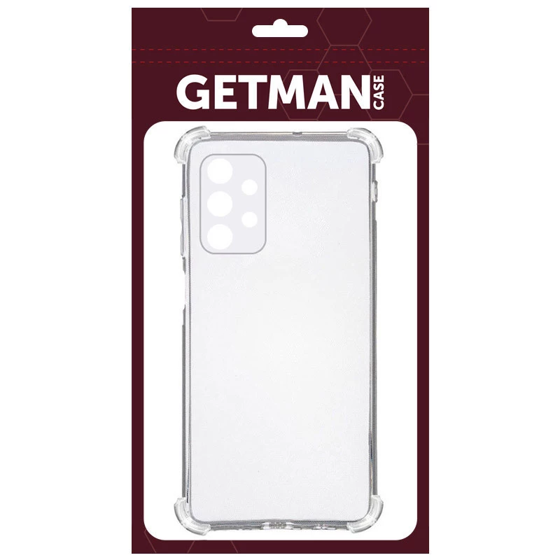 Ультратонкий силіконовий чохол GETMAN з критими бортами та камерою для Samsung Galaxy A33 5G – Безбарвний (прозорий). Фото 3 Ультратонкий силіконовий чохол GETMAN з критими бортами та камерою для Samsung Galaxy A33 5G – Безбарвний (прозорий). Фото 3 з 4