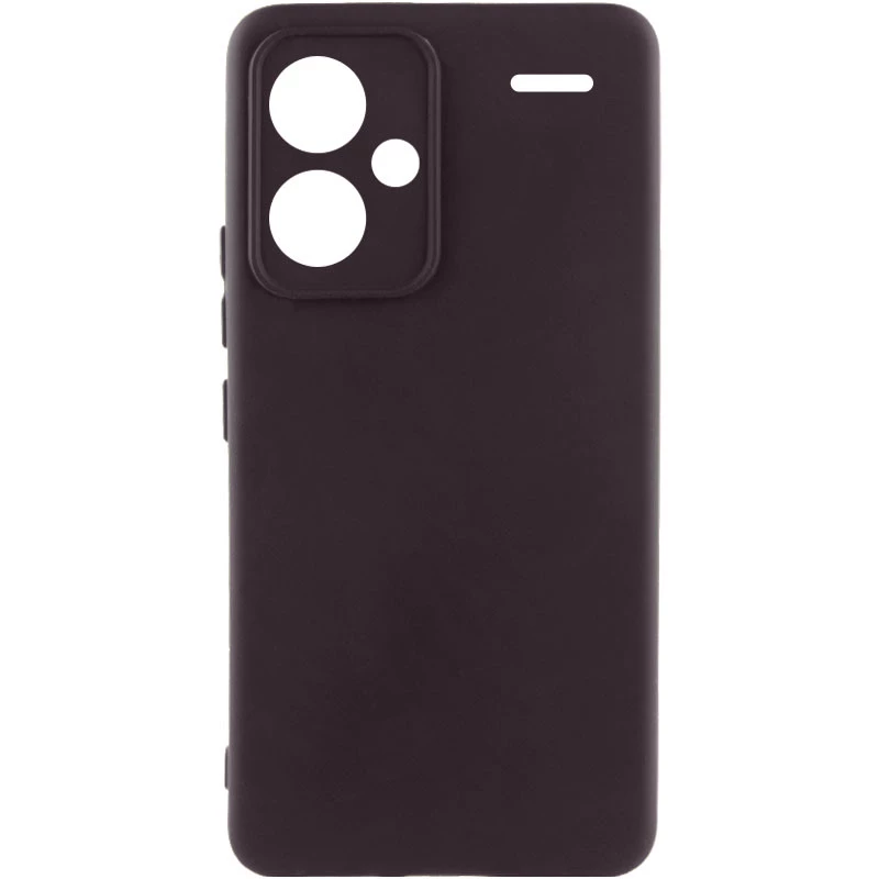 Чохол Silicone Case Lakshmi Plus з закритою камерою на Xiaomi Redmi Note 13 Pro+ – Сірий / Gray. Фото 1 з 2