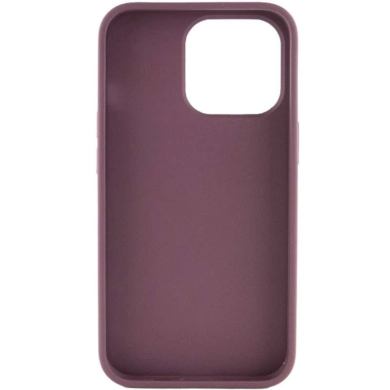 TPU чохол Bonbon з металевими кнопками на Apple iPhone 13 Pro Max (6.7") – Бордовий / Plum. Фото 6 з 10