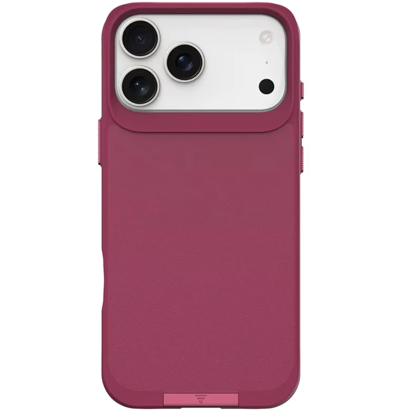 TPU+PC чохол Space Taurustar Magsafe with kickstand для Apple iPhone 17 Pro Max (6.9") – Wine Red. Фото 2 з 4