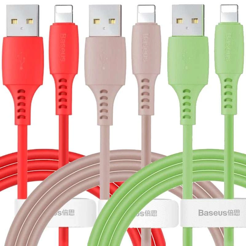 

Дата кабель Baseus Colourful USB to Lightning (2.4A) (1.2m)