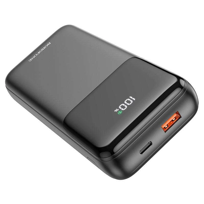 

Портативний зарядний пристрій Power Bank BOROFONE BJ22A 22.5W+PD20W 20000 mAh (Чорний)