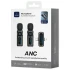 Петличний бездротовий мікрофон WIWU WM007 Dual-mic (Lightning/Type-C) – Black. Фото 2 з 6