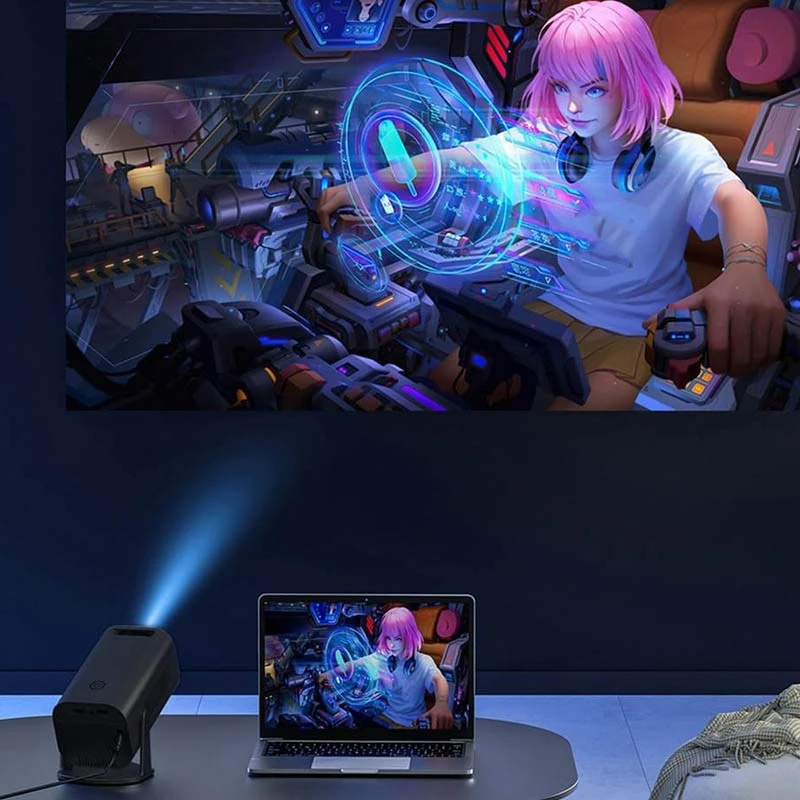 Проектор 4k Android HP330 – Black. Фото 4 з 6