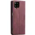 Шкіряний чохол-книжка CaseMe Velvet Nubuck для Samsung Galaxy A12 – Red. Фото 5 з 6