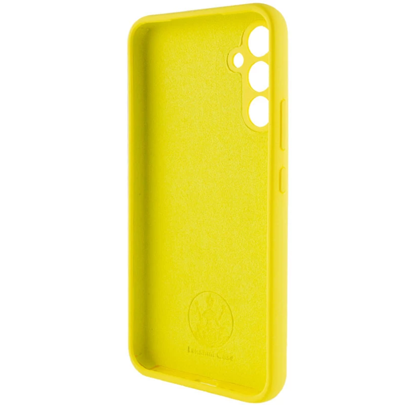 Чохол Silicone Case Lakshmi Premium з закритою камерою на Samsung Galaxy S24+ – Жовтий / Yellow. Фото 7 з 9