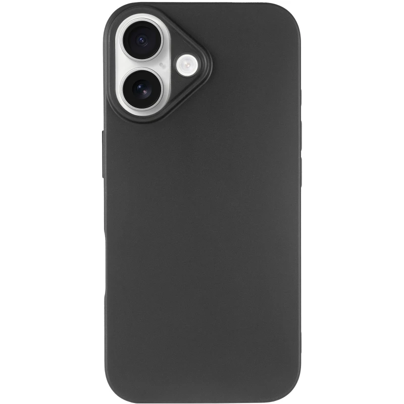 Чорний силіконовий чохол Epik на Apple iPhone 16 – Чорний. Фото 4 з 8