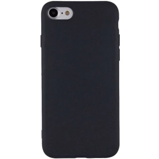 Чёрный силиконовый чехол Epik для Apple iPhone SE (2020) фото 1 из 1