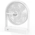 Настільний вентилятор Hoco HX65 ultra-thin desktop fan 2000 mAh – White. Фото 5 з 7