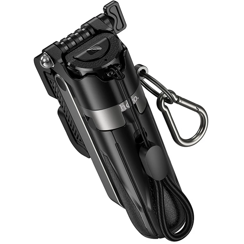 Монопод для селфи Hoco K27 Magic portable mini – Black. Фото 7 из 7