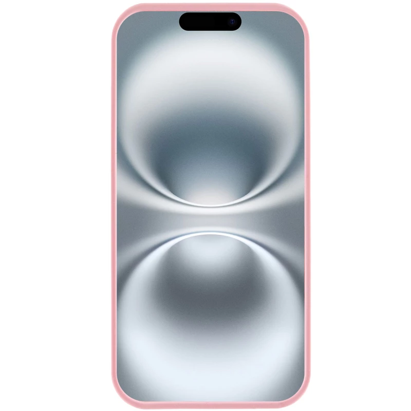 Чохол Silicone Case з закритим низом на Apple iPhone 17e (6.1") – Рожевий / Light pink. Фото 3 з 7