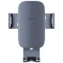 Автотримач Baseus Metal Age 2 Gravity Car Mount (Air Outlet Version) (SUJS000013) – Dark Grey. Фото 2 з 7