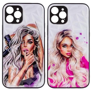 Стеклянный чехол Prisma Ladies на Apple iPhone 12 Pro (6.1") фото 1 Стеклянный чехол Prisma Ladies на Apple iPhone 12 Pro (6.1") фото 1 из 1