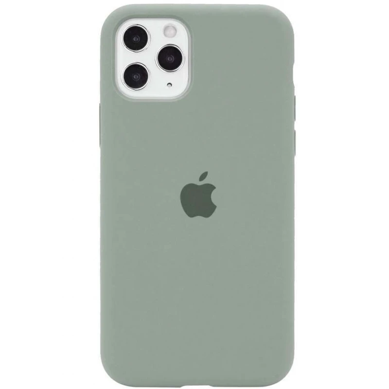 

Чохол Silicone Case з закритим низом на Apple iPhone 11 Pro Max (6.5") (Сірий / Mist Blue)