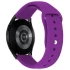 Силіконовий ремінець Sport для Smart Watch 20mm – Фіолетовий / Dark Purple. Фото 2 з 2