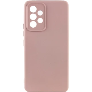 Чехол Silicone Case Lakshmi Premium з закритою камерою на Samsung Galaxy A33 5G — Розовый / Pink Sand