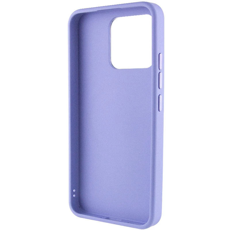 TPU чохол Bonbon з металевими кнопками та MagSafe на Xiaomi Redmi Note 13 4G – Бузковий / Dasheen. Фото 3 з 6