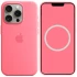 Чехол Silicone case (AAA) with Magsafe and Animation для Apple iPhone 15 Pro Max (6.7") – Розовый / Pink. Фото 1 из 3