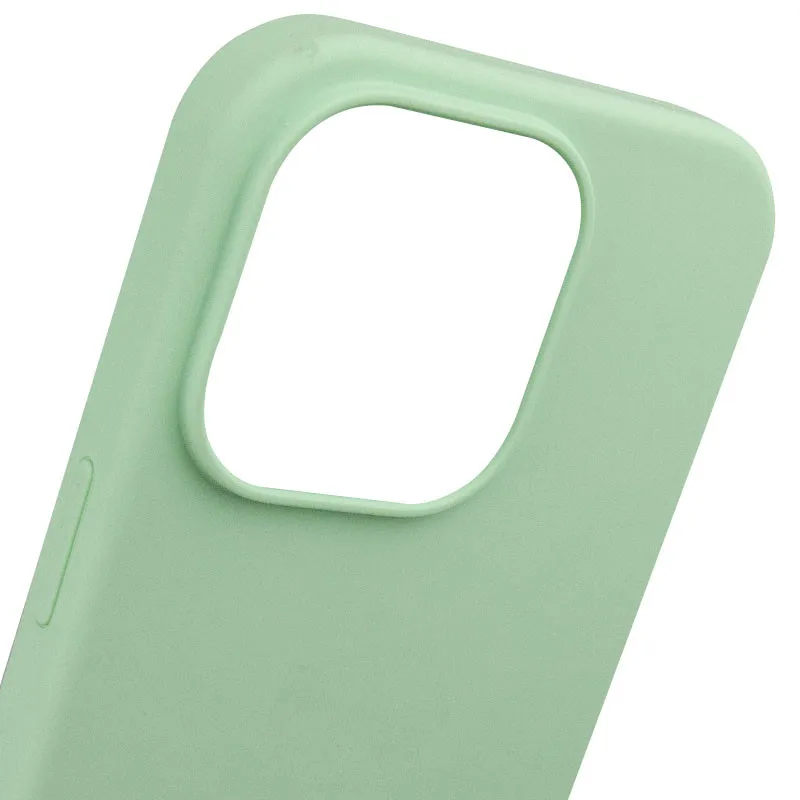 Чохол Silk Full Protective (AA) NO LOGO для Apple iPhone 13 Pro Max (6.7") – Зелений / Pistachio. Фото 5 з 7