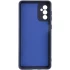 Кольоровий силіконовий чохол GETMAN із закритою камерою для Samsung Galaxy S23 – Синій / Midnight Blue. Фото 5 з 7