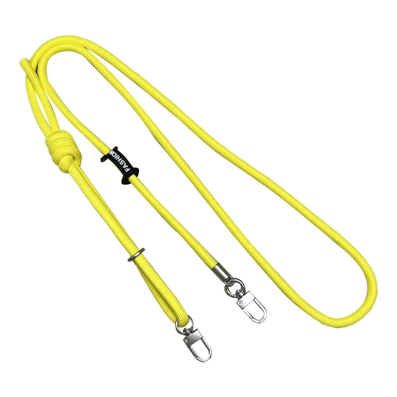 Шнурок с двумя креплениями (8мм) 150см – Yellow. Фото 2 из 3