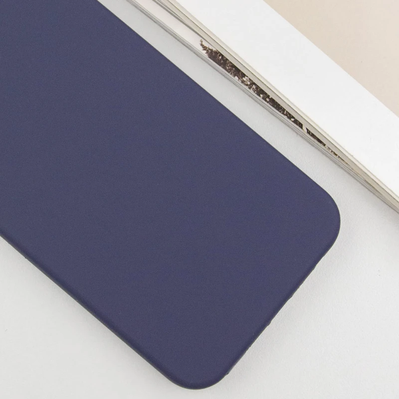 Чохол Silicone Case Lakshmi Plus з закритою камерою на Samsung Galaxy A36 5G – Синій / Midnight blue. Фото 6 з 8