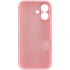 Чохол Silicone Case з захистом камери на Apple iPhone 17 (6.3") – Рожевий / Light pink. Фото 3 з 3