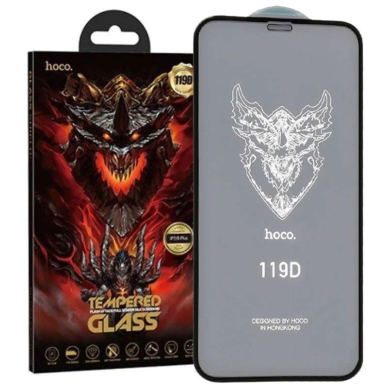 

Защитное стекло HOCO DG1 для Apple iPhone 11 Pro Max (6.5") (Черный), Чорний