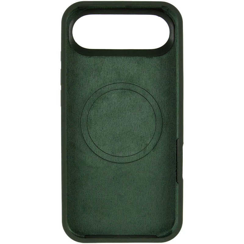 Чохол Silicone Case Full Protective (AA) V2 with MagSafe для Apple iPhone 17 Air (6.5") – Зелений / Cyprus Green. Фото 7 з 11