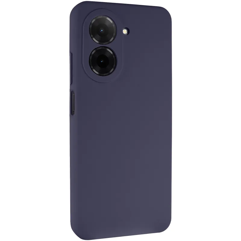 Чехол Silicone Case Lakshmi Premium з закритою камерою на Xiaomi Redmi A5 (Europe version) – Темно-синий / Midnight blue. Фото 2 из 6