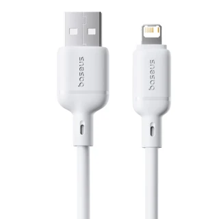 Дата кабель Baseus Silky Series OS Fast Charging USB to Lightning 2.4A (2m) (P1037770) фото 1 з 5