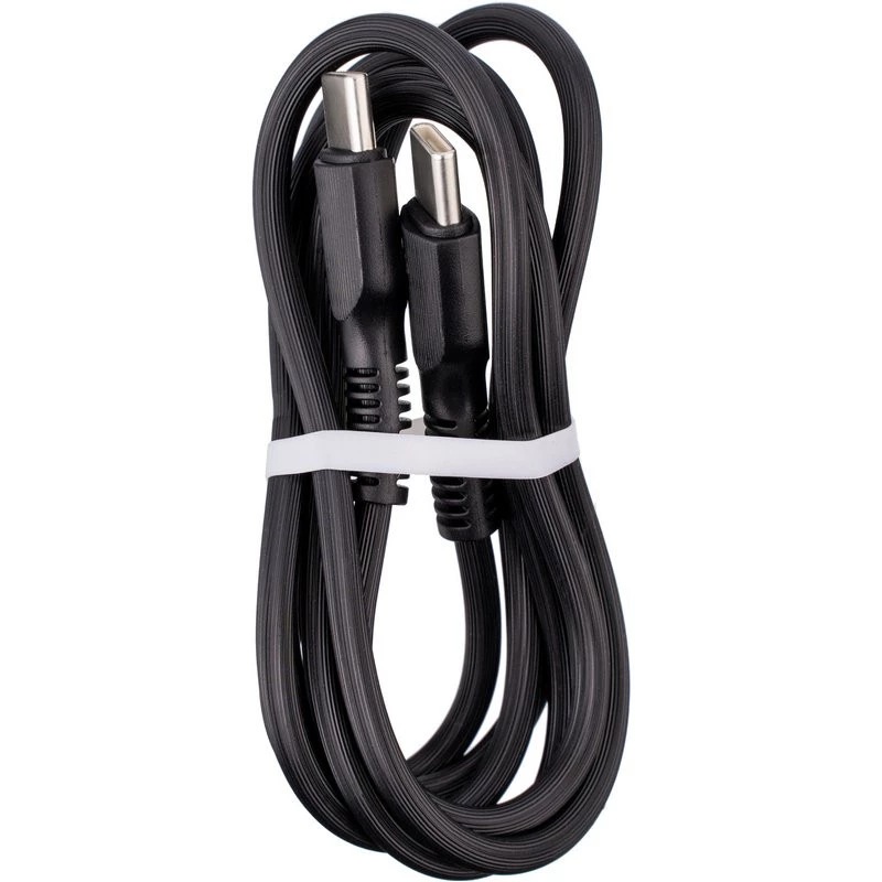 АЗУ Gelius Inch Twix GP-CC010C USB+Type-C (QC/PD30W) + Type-C to Type-C – Black. Фото 4 из 6