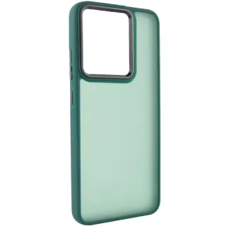 Чехол TPU+PC Lyon Frosted на Xiaomi Redmi Note 17 — Green
