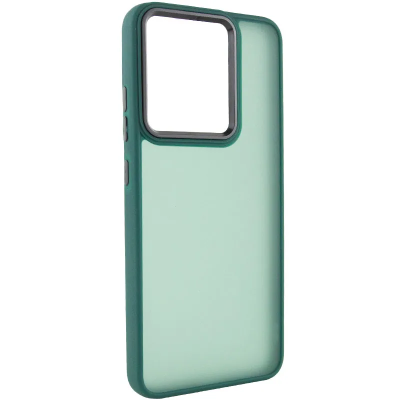 Чехол TPU+PC Lyon Frosted на Xiaomi Redmi Note 17 Pro Max – Green. Фото 1 из 3