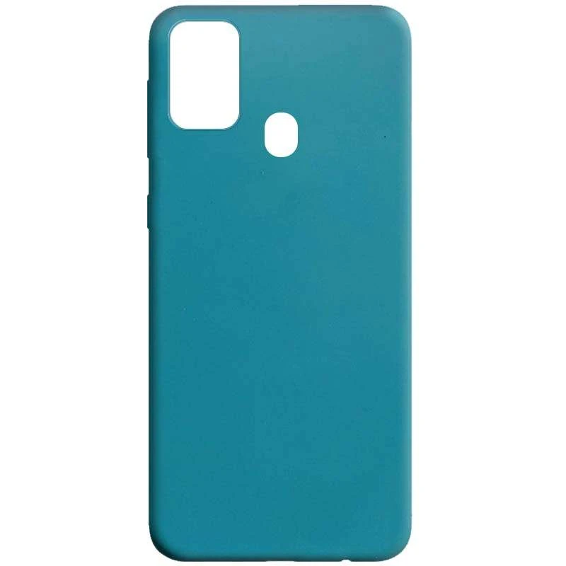 

Кольоровий силіконовий чохол на Samsung Galaxy M30s / M21 (Синій / Powder Blue)