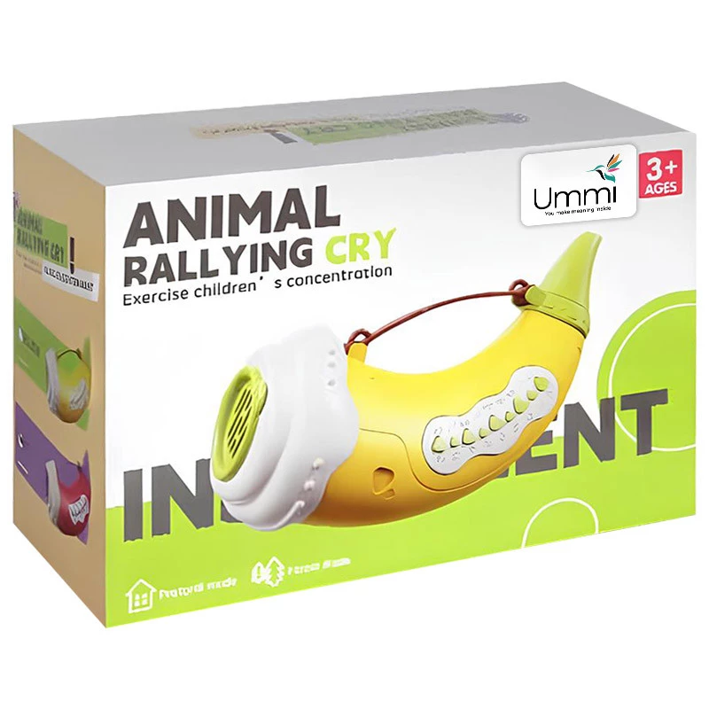 Музична інтерактивна іграшка Ummi ME-211 Animal Rallying Cry – Yellow. Фото 6 з 6